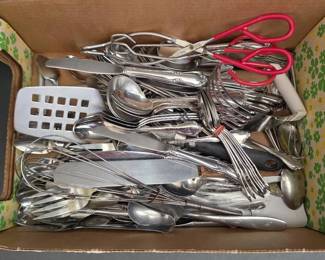 Oneida Flatware and Cutco, Ecko Flint, Mode Danish Serving Utensils