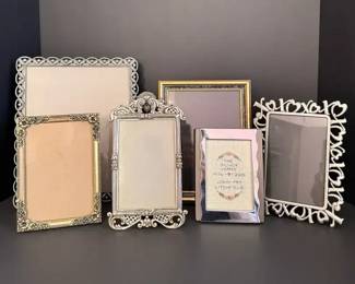 Metal Picture Frame Lot