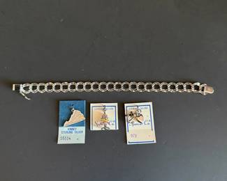 Sterling Silver Charm Bracelet
