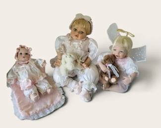 Three Baby Doll Lot  AshtonDrake Angel