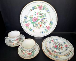 Pembroke by Aynsley Bone China 2Place Setting