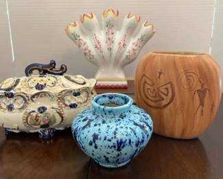 Vintage Pottery Lot Neuwirth Royal Grace Japan