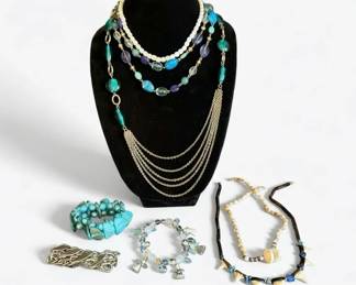 Ocean Blue  Beach Jewelry Lot