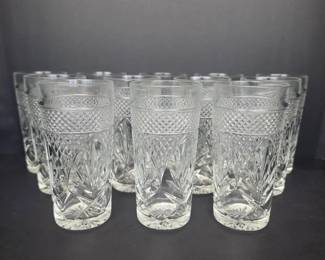 Vintage Cristal DArquesDurand Highball Glasses