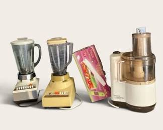 Cut It Mix It Blend It Sunbeam, Osterizer and Regal la Machine