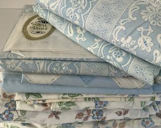 Vintage Twin Size Linens, Cannon Royal, Percale, Muslin