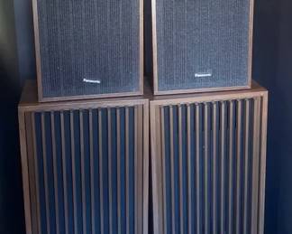 Panasonic 2 Pairs of Speakers Untested