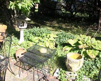 Nesting Tables, Concrete Planters