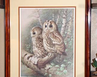 Raymond Watson Owl Print