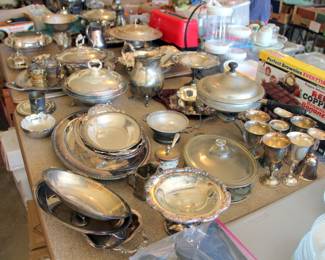 Lots of Silverplate Pieces