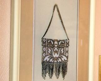 Framed Mesh Purse