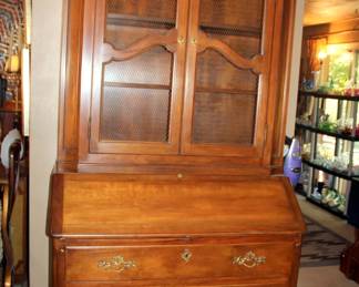 Baker Furniture Drop Front Secretary Desk
