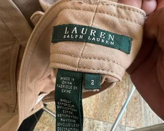 Lauren Ralph Lauren Embroidered Tiger Pants