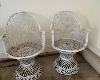Vintage Russell Woodard Spun Fiberglass Chairs