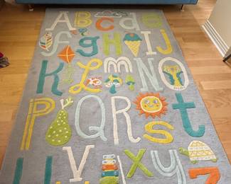 Alphabet Children's Area Rug