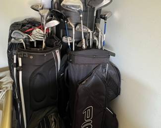Ping G5 Iron Set and Assorted Golf Clubs