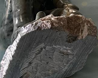 Soapstone 'Thinker' Sculpture