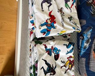 DC Comics and Marvel Superheroes Bed Sheet Set