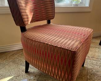 Mid-Century Modern Style Slipper Chairs