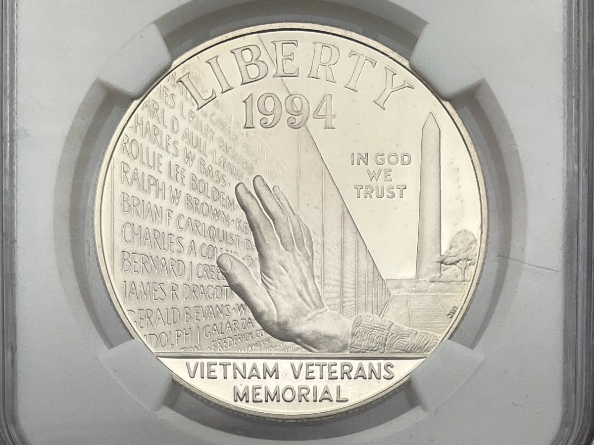 1994_P Vietnam Proof Commemorative Silver Dollar