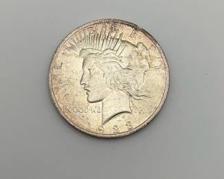 1923 US Peace Dollar