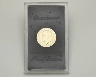 1973-S Proof Eisenhower Silver Dollar