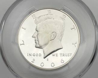 2006-S Silver Proof Kennedy Half Dollar