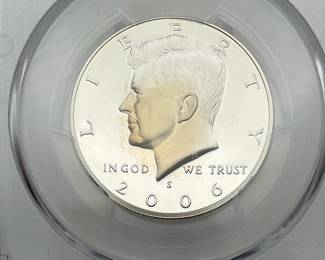 2006-S Silver Proof Kennedy Half Dollar