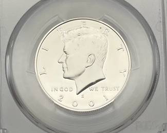 2001-S Silver Proof Kennedy Half Dollar