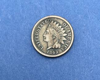 1863 Indian Cent