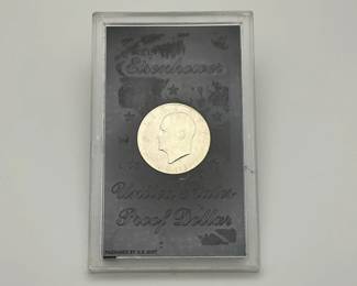 1973-S Proof Eisenhower Silver Dollar