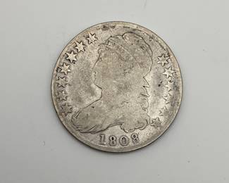 1808 Capped Bust Half Dollar