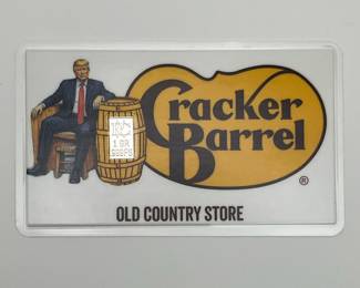 Cracker Barrel 1 Gram Silver Collector Card