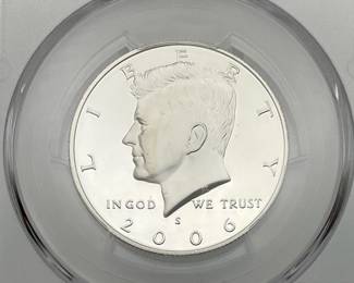 2006-S Silver Proof Kennedy Half Dollara
