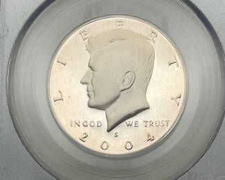 2004-S Silver Proof Kennedy Half Dollar