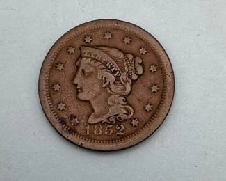 1852 US Large Cent