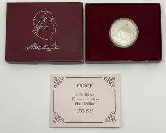 1982 George Washington Proof Silver Dollar