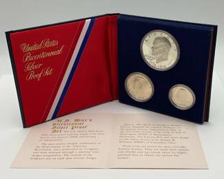 1976 US Bicentennial Silver Proof Set