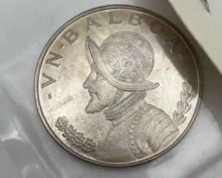 1973 Panama Silver Balboa