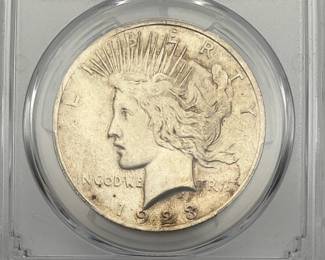 1923 Peace Dollar