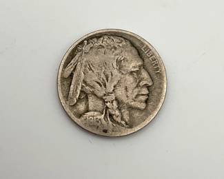 1913 T1 Buffalo Nickel