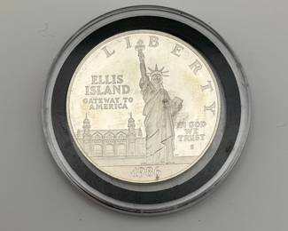 1986-S Statue of Liberty Proof Commemorative Silver Dollar