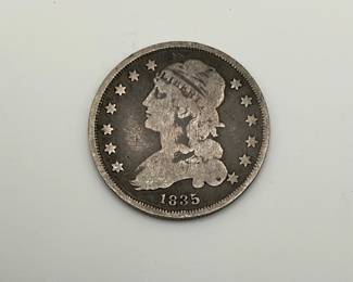 1835 Bust Quarter