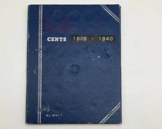 Lincoln Cents Book 1 - 1909-1940