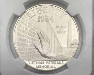 1994_P Vietnam Proof Commemorative Silver Dollar