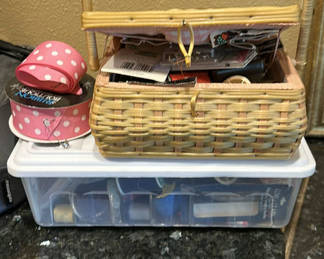 Lot 67: Mixed Household and Craft Supply Items