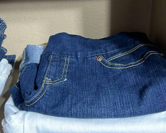Lot 255: JAG Jeans Denim Shorts and White Shorts