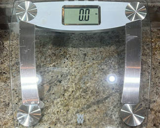Lot 214: WW Digital Glass Body Weight Scale