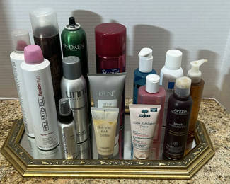 Lot 201: Assorted Hair and Beauty Products by Paul Mitchell, Redken, Aveda, L'Oreal, and Other Brands