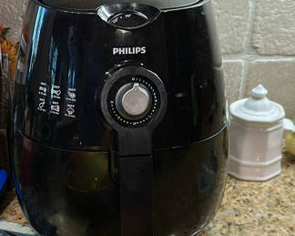 Lot 50: Philips Air Fryer, Duck Toy, Pet Bowls, Desk Organizer, and Assorted Household Items